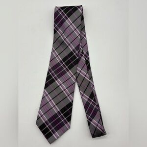Van Heusen Purple and Black Necktie